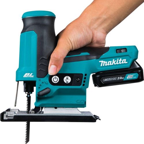  [아마존베스트]Makita VJ05R1J 2.0Ah 12V max CXT Lithium-Ion Brushless Cordless Barrel Grip Jig Saw Kit