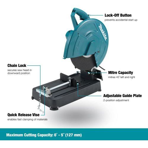  [아마존베스트]Makita LW1401 Cut-Off Saw, 14