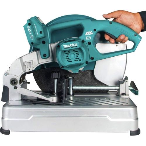  [아마존베스트]Makita XWL01Z 18 Volt X2 LXT Lithium-Ion (36 Volt) Brushless Cordless 14 inch Cut-Off Saw, Tool Only with B-64705-5, 14 inch x 1 inch x 3/32 inch