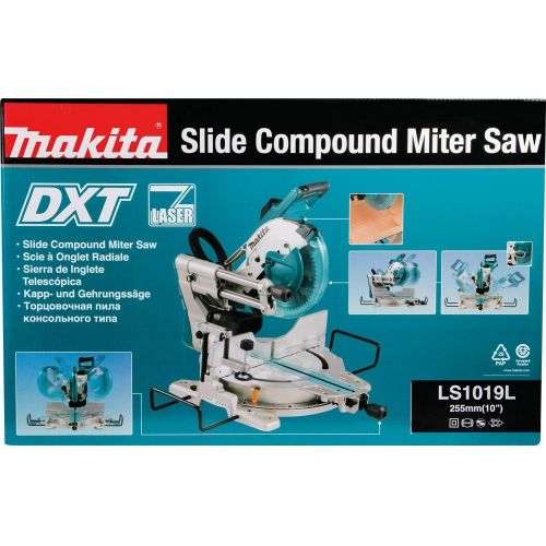  [아마존베스트]Makita LS1019L 10 Dual-Bevel Sliding Compound Miter Saw with Laser