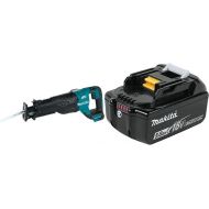 [아마존베스트]Makita XRJ05Z 18 Volt LXT Lithium-Ion Brushless Cordless Recipro Saw with Makita BL1850B 18 Volt LXT Lithium-Ion 5.0Ah Battery