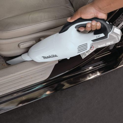  [아마존베스트]Makita XLC02ZW 18V LXT Lithium-Ion Compact Cordless Vacuum, Tool Only