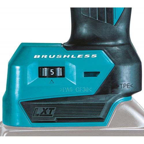  Makita XSB01Z 18V LXT Lithium-Ion Brushless Cordless 3/8 x 21 Detail Belt Sander, Tool Only