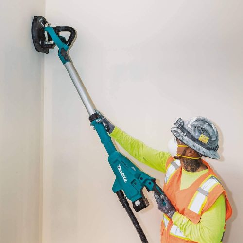  Makita XLS01T 18V LXT Lithium-Ion Brushless Cordless 9 Drywall Sander Kit, AWS Capable (5.0Ah)