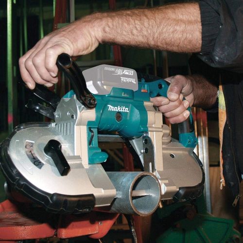  Makita XBP02Z 18V LXT Lithium-Ion Cordless Portable Band Saw, Tool Only