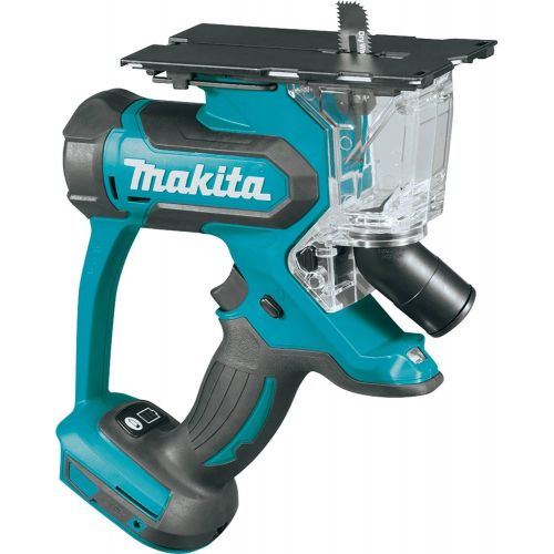 Makita XDS01Z 18V LXT Lithium-Ion Cordless Cut-Out Saw, Tool Only & BL1850B-2 18V LXT Lithium-Ion 5.0Ah Battery Twin Pack, Black