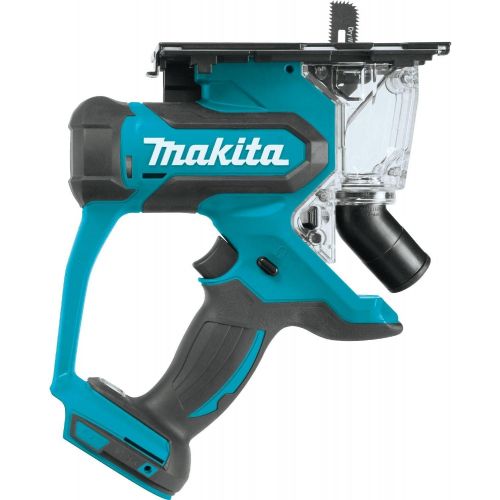  Makita XDS01Z 18V LXT Lithium-Ion Cordless Cut-Out Saw, Tool Only & BL1850B-2 18V LXT Lithium-Ion 5.0Ah Battery Twin Pack, Black