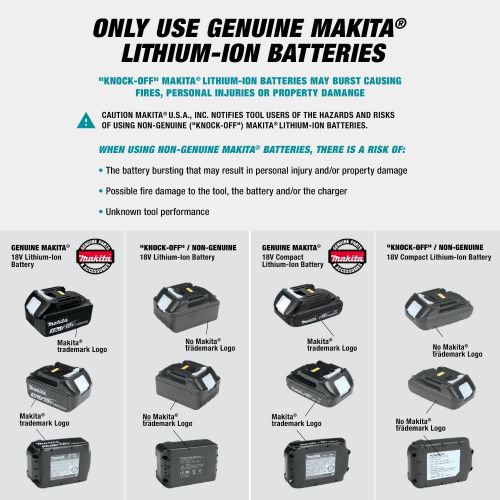  Makita XSR01PT 36V (18V X2) LXT Brushless Rear Handle 7-1/4 Circular Saw Kit (5.0Ah)