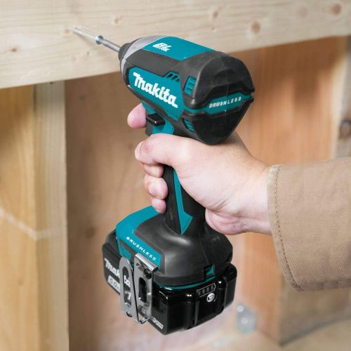  Makita XT269T 18V LXT Lithium-Ion Brushless Cordless 2-Pc. Combo Kit (5.0Ah) with Extra BL1850B 18V LXT Lithium-Ion 5.0Ah Battery