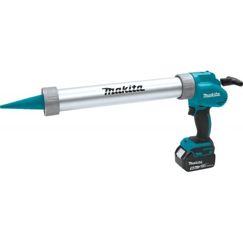  Makita XGC01ZB 18V LXT Lithium-Ion Cordless Barrel Style Caulk and Adhesive Gun, 20-Ounce