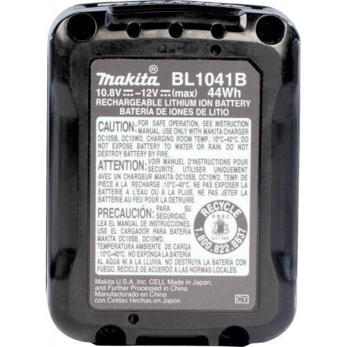  Makita BL1041B-2 12V max CXT Lithium-Ion 4.0 Amp Battery (2 Pack)