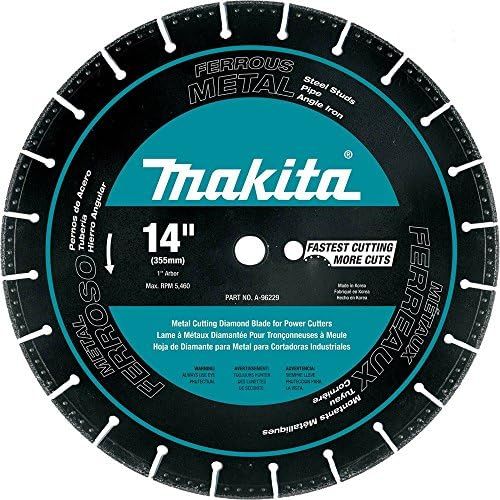  Makita A-96229 14 Diamond Blade with Segmented Metal Cutting