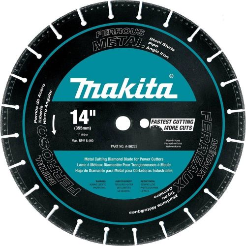  Makita A-96229 14 Diamond Blade with Segmented Metal Cutting