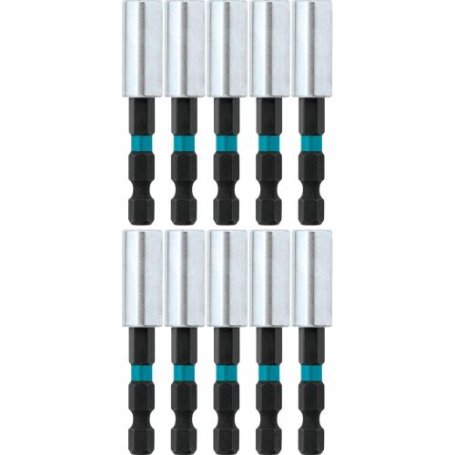  Makita A-99306 Impactx 12″ Magnetic Insert Bit Holder, 10 Pack, Bulk