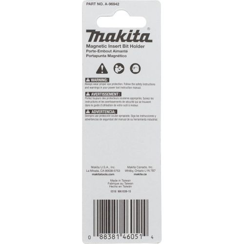  Makita A-99306 Impactx 12″ Magnetic Insert Bit Holder, 10 Pack, Bulk