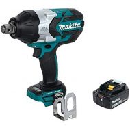 Makita XWT07Z 18V LXT Lithium-Ion Brushless Cordless High Torque 34-Inch Sq. Drive Impact Wrench & BL1840B 18V LXT Lithium-Ion 4.0Ah Battery