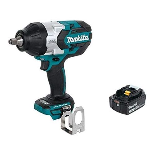  Makita XWT08Z 18V LXT Lithium-Ion Brushless Cordless High Torque 12-Inch Sq. Drive Impact Wrench & BL1840B 18V LXT Lithium-Ion 4.0Ah Battery