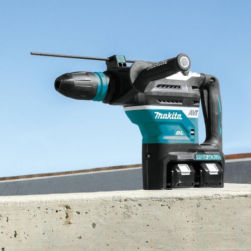  Makita XRH07PTU 18V x2 LXT Lithium-Ion (36V) Brushless Cordless 1-916 Advanced AVT Rotary Hammer Kit, Accepts Sds-Max Bits, Aws (5.0Ah)