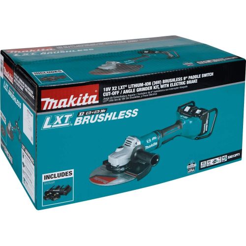  Makita XAG13Z1 18V x2 LXT (36V) Bl 9” Cut-OffAngle Grinder