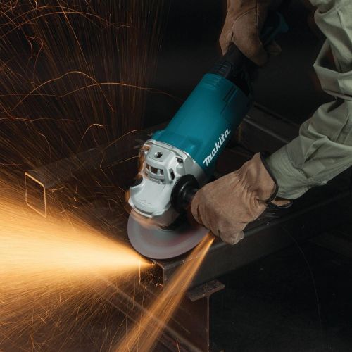  Makita GA7061 7 SJS II Angle Grinder with No Lock-On Switch