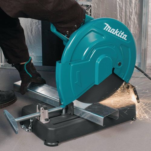  Makita LW1401X2 14 Cut-Off Saw with 4-12 Paddle Switch Angle Grinder