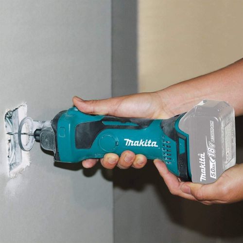  Makita XOC01Z 18V LXT Lithium-Ion Cordless Cut-Out Tool with BL1840B 18V LXT Lithium-Ion 4.0Ah Battery