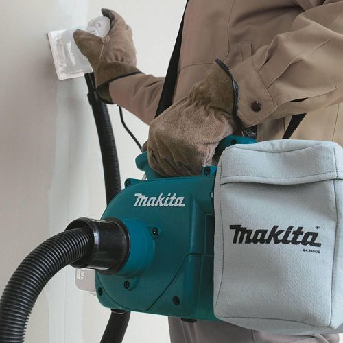  Makita XCV02Z 18V LXT Lithium-Ion Cordless 34 Gallon Portable Dry Dust ExtractorBlower, Tool Only