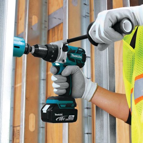  Makita XT267M 18V LXT Lithium-Ion Brushless Cordless 2-Pc. Combo Kit (4.0Ah)