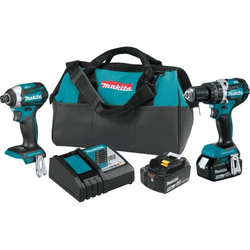  Makita XT275T 18V LXT Lithium-Ion Brushless Cordless 2-Pc. Combo Kit