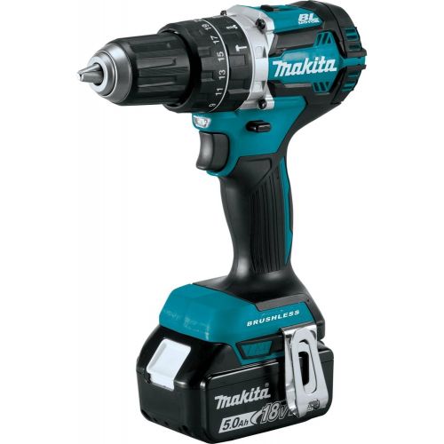  Makita XPH12R 18V LXT Lithium-Ion Compact Brushless Cordless 12 Hammer Driver-Drill Kit (2.0Ah),