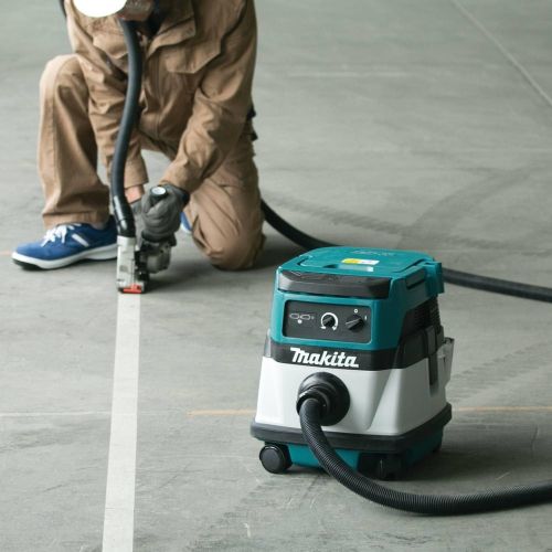  Makita XCV04Z 18V X2 LXT Lithium-Ion CordlessCorded Dry Vacuum, 2.1 gallon