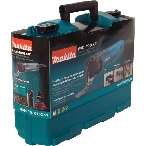  Makita TM3010CX1 Multi Tool with Tool Less Blade Change