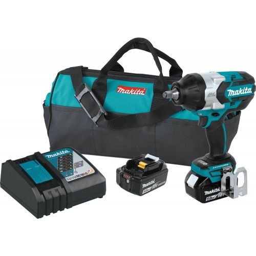  Makita XWT08Z LXT Lithium-Ion Brushless Cordless High Torque Square Drive Impact Wrench, 18V12