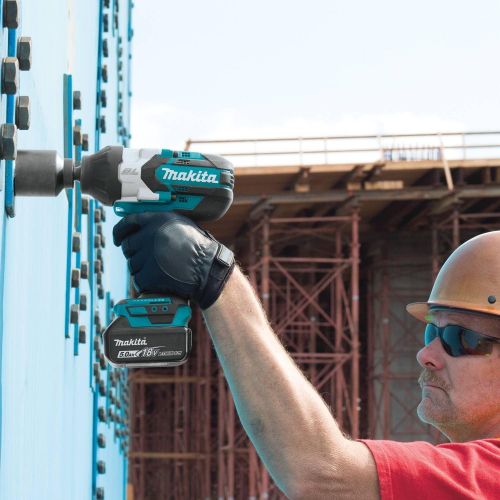  Makita XWT08Z LXT Lithium-Ion Brushless Cordless High Torque Square Drive Impact Wrench, 18V12