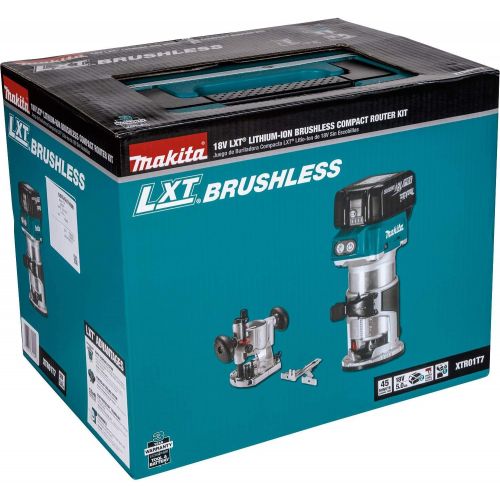  Makita XTR01Z 18V LXT Lithium-Ion Brushless Cordless Compact Router