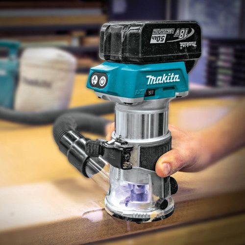  Makita XTR01Z 18V LXT Lithium-Ion Brushless Cordless Compact Router