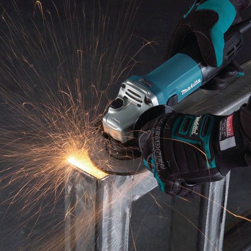  Makita HR2641X1 SDS-PLUS 3-Mode Variable Speed AVT Rotary Hammer with Case and 4-12 Angle Grinder, 1