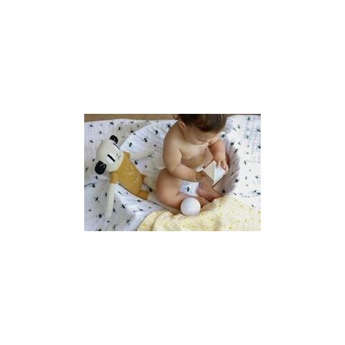  Malabar 100% Organic Cotton Muslin Reversible Oversized, Unisex, Snug Baby Receiving/Stroller Blanket (4-Layer) 47 by 47
