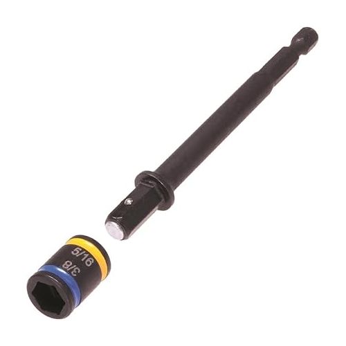  Malco MSHMLC1 4 in. C-RHEX Cleanable, Reversible Magnetic Hex Drivers 5/16 in. and 3/8 in.