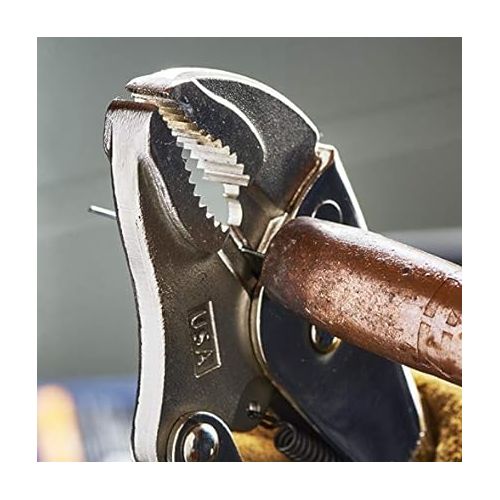  Malco Eagle Grip LP10WC 10 in. Curved Jaw Locking Pliers with Wire Cutter