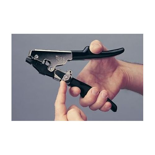  Malco TY6 High Leverage Tie Tool for Tightening and Cutting Cable Ties , Black, 8 1/2 in