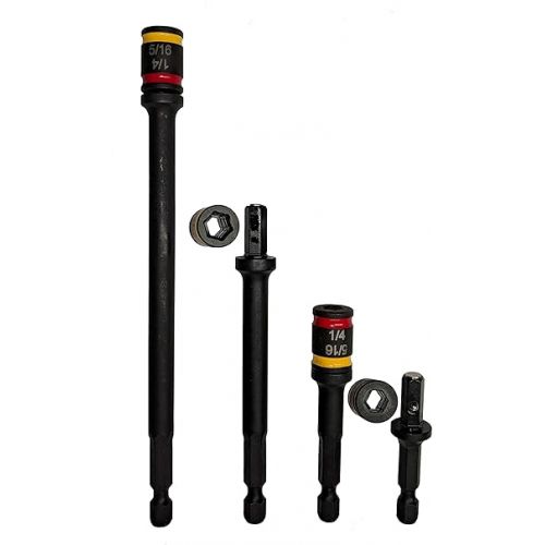  Malco MALCOMBO4 Combo Kit of 4 Reversible Drivers, Black