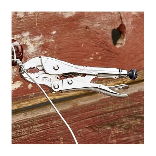  Malco Eagle Grip LP7WC 7 in. Curved Jaw Locking Pliers with Wire Cutter