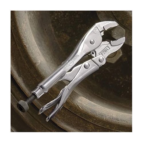  Malco Eagle Grip LP7WC 7 in. Curved Jaw Locking Pliers with Wire Cutter