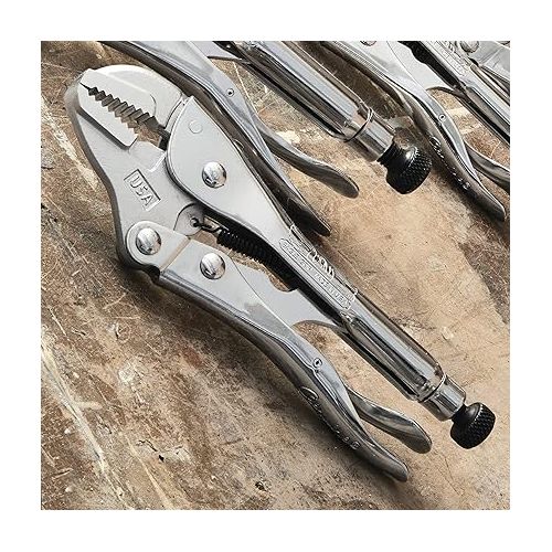  Malco Eagle Grip LP7R 7 in. Straight Jaw Locking Pliers