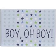 Malden International Designs Boy Oh Boy Baby Brag Book, 1-Up, 40-4x6, Blue