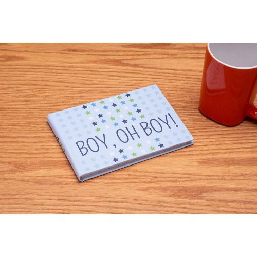  Malden International Designs Boy Oh Boy Baby Brag Book, 1-Up, 40-4x6, Blue