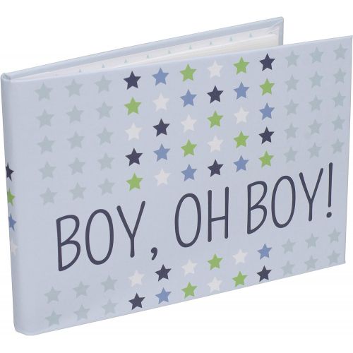  Malden International Designs Boy Oh Boy Baby Brag Book, 1-Up, 40-4x6, Blue