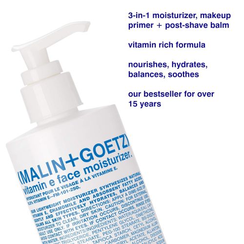  Malin + Goetz Vitamin E Face Moisturizer, 8.5 Fl Oz