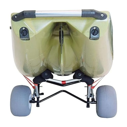  Malone WideTrak SB Large Kayak/Canoe Cart with Balloon Wheels & Bunks
